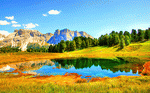 Mountain Lake Download Jigsaw Puzzle