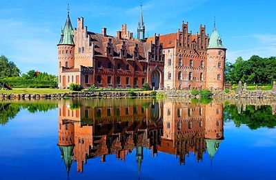 Castle, Denmark Download Jigsaw Puzzle