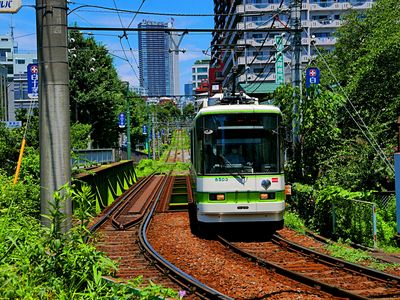 Tram, Japan Download Jigsaw Puzzle