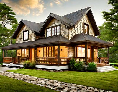 Suburban House Download Jigsaw Puzzle