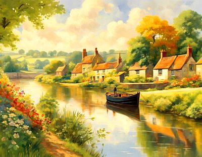 Boat, England Download Jigsaw Puzzle