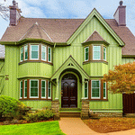 Tudor-Style House Download Jigsaw Puzzle