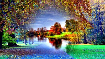 Riverside Park Download Jigsaw Puzzle