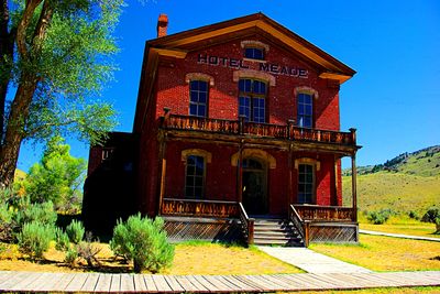 Vintage Western Hotel Download Jigsaw Puzzle