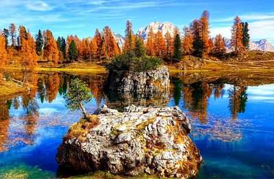 Lake, Dolomites Download Jigsaw Puzzle