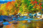 Autumn River Download Jigsaw Puzzle