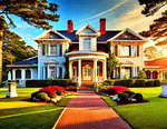 Cape Cod Mansion Download Jigsaw Puzzle