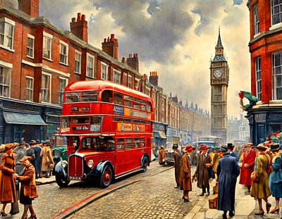 London Bus Download Jigsaw Puzzle