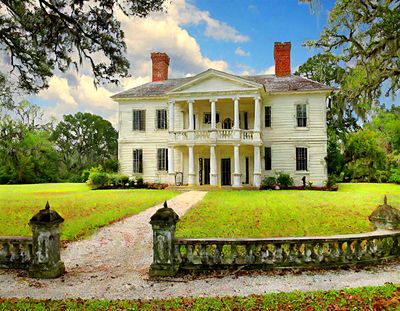 Southern Mansion Download Jigsaw Puzzle