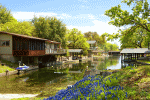 Waterfront Cabins Download Jigsaw Puzzle