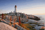 Peggys Cove Lighthouse Download Jigsaw Puzzle