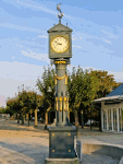 1911 Street Clock Download Jigsaw Puzzle