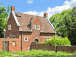 Rural Brick Cottage Download Jigsaw Puzzle