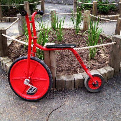 Red Bike Download Jigsaw Puzzle