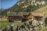 Mountain Cabins Download Jigsaw Puzzle