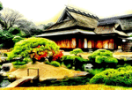 House and Garden Download Jigsaw Puzzle