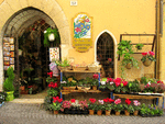 Flower Shop, Italy Download Jigsaw Puzzle
