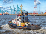 Tugboat, Belgium Download Jigsaw Puzzle