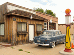 Retro Gas Station Download Jigsaw Puzzle
