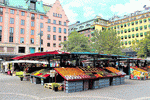 Farmers' Market, Stockholm Download Jigsaw Puzzle
