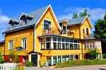 Café, Sweden Download Jigsaw Puzzle
