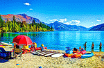 Lake, New Zealand Download Jigsaw Puzzle
