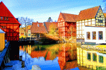 Houses, Denmark Download Jigsaw Puzzle