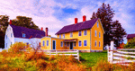 Canterbury Shaker Village, New Hampshire Download Jigsaw Puzzle