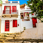 Houses, Greece Download Jigsaw Puzzle
