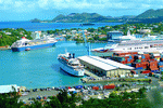Harbor, St Lucia Download Jigsaw Puzzle
