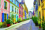 Street, Paris Download Jigsaw Puzzle