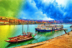 Boats, Portugal Download Jigsaw Puzzle