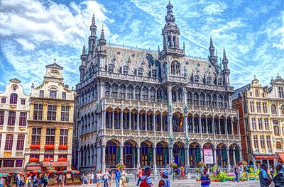 City Center, Brussels Download Jigsaw Puzzle