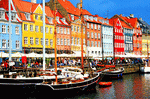 Boats, Copenhagen Download Jigsaw Puzzle