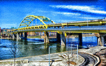 Bridge, Pittsburgh Download Jigsaw Puzzle