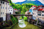 Bridge, Slovenia Download Jigsaw Puzzle