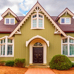 Tudor-Style House Download Jigsaw Puzzle