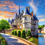 French Castle Download Jigsaw Puzzle