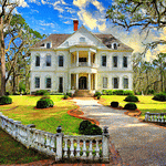 Plantation Mansion Download Jigsaw Puzzle