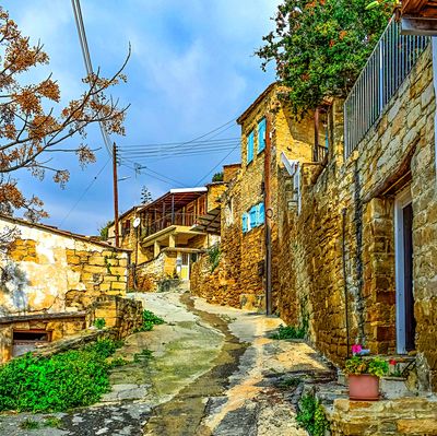 Alley, Cyprus Download Jigsaw Puzzle